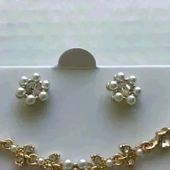 Charter Club new Value Pearl Lariat & Earrings - Picture 4 of 8